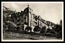 AK Lungern, Blick zum Parkhotel