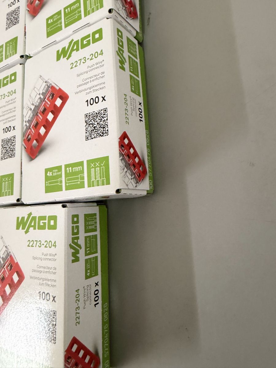Wago Elektronikbauteile: Wago klemmen neu  – Neu und originalverpackt aus Zürich von papaplatte 1