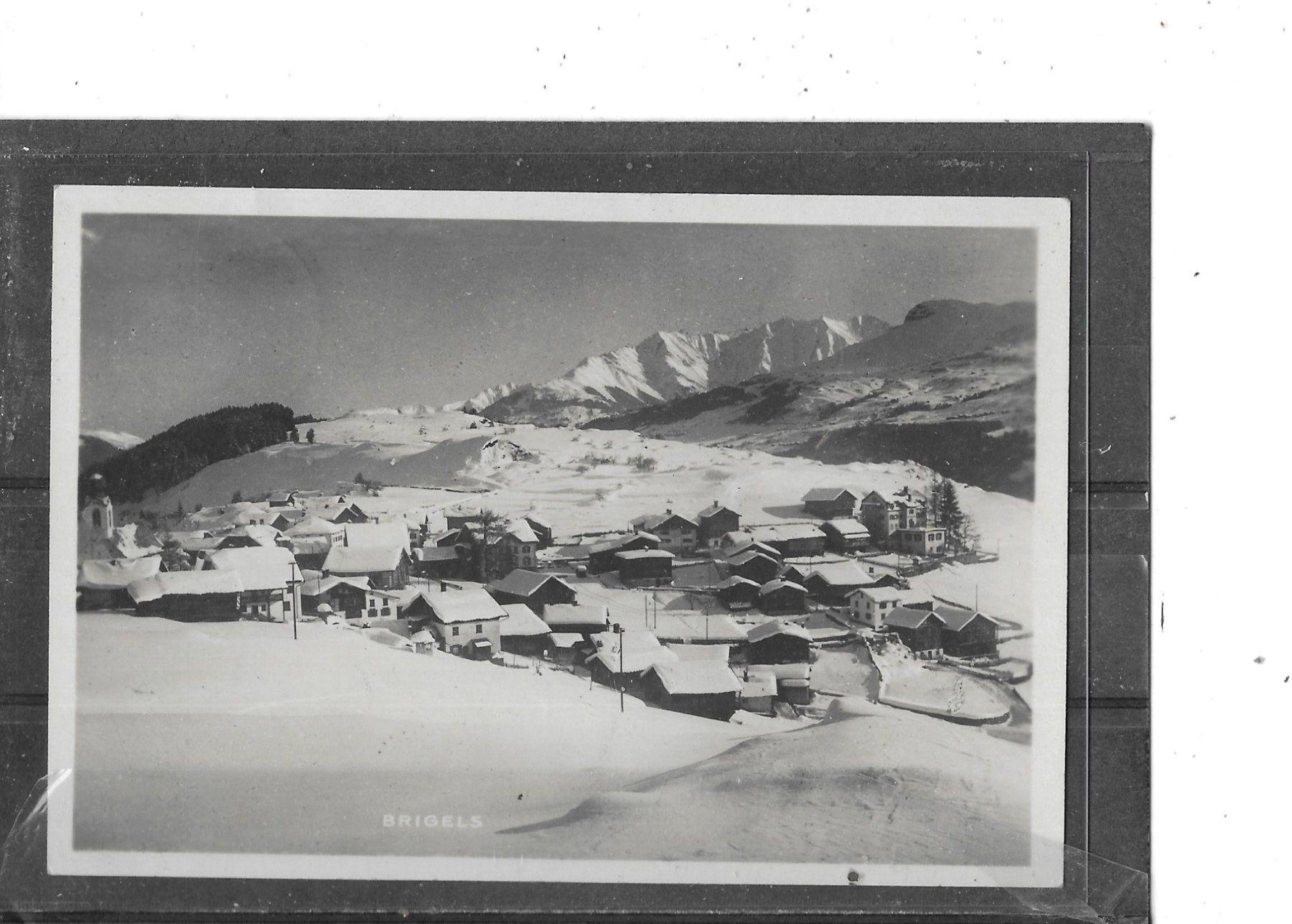 Ansichtskarten: GR Brigels 1929 – Gebraucht aus Schocherswil von Wilare