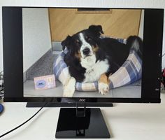Bildschirm Monitor AOC 27V2Q 27" inkl. Stromkabel