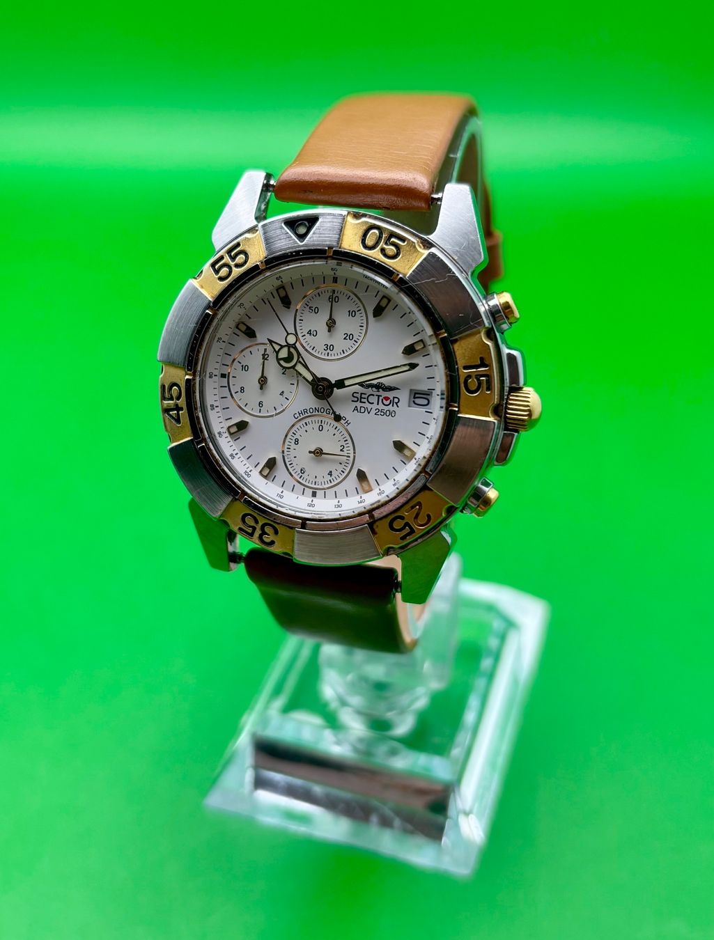 Sector Orologi: VINTAGE-SECTOR ADV 2500 CHRONOGRAPHEN – Usato da Rorschach venduto da ZeitWerk.10 7