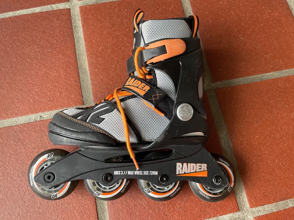 K2 Raider PRO LTD inline skates voor jongens, blauw/rood, 30F0266