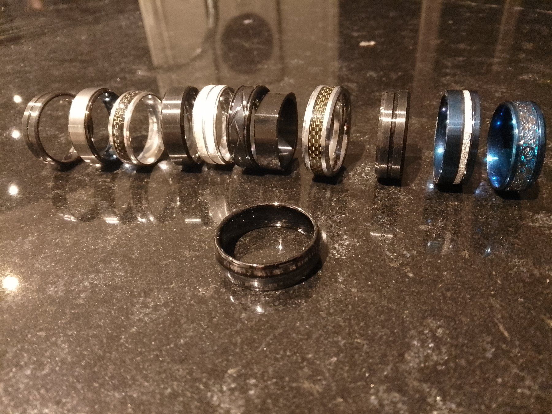 Ringe: Ringset 12 Ringe Gösse 62-64 – Gebraucht aus Laufenburg von Baslerman