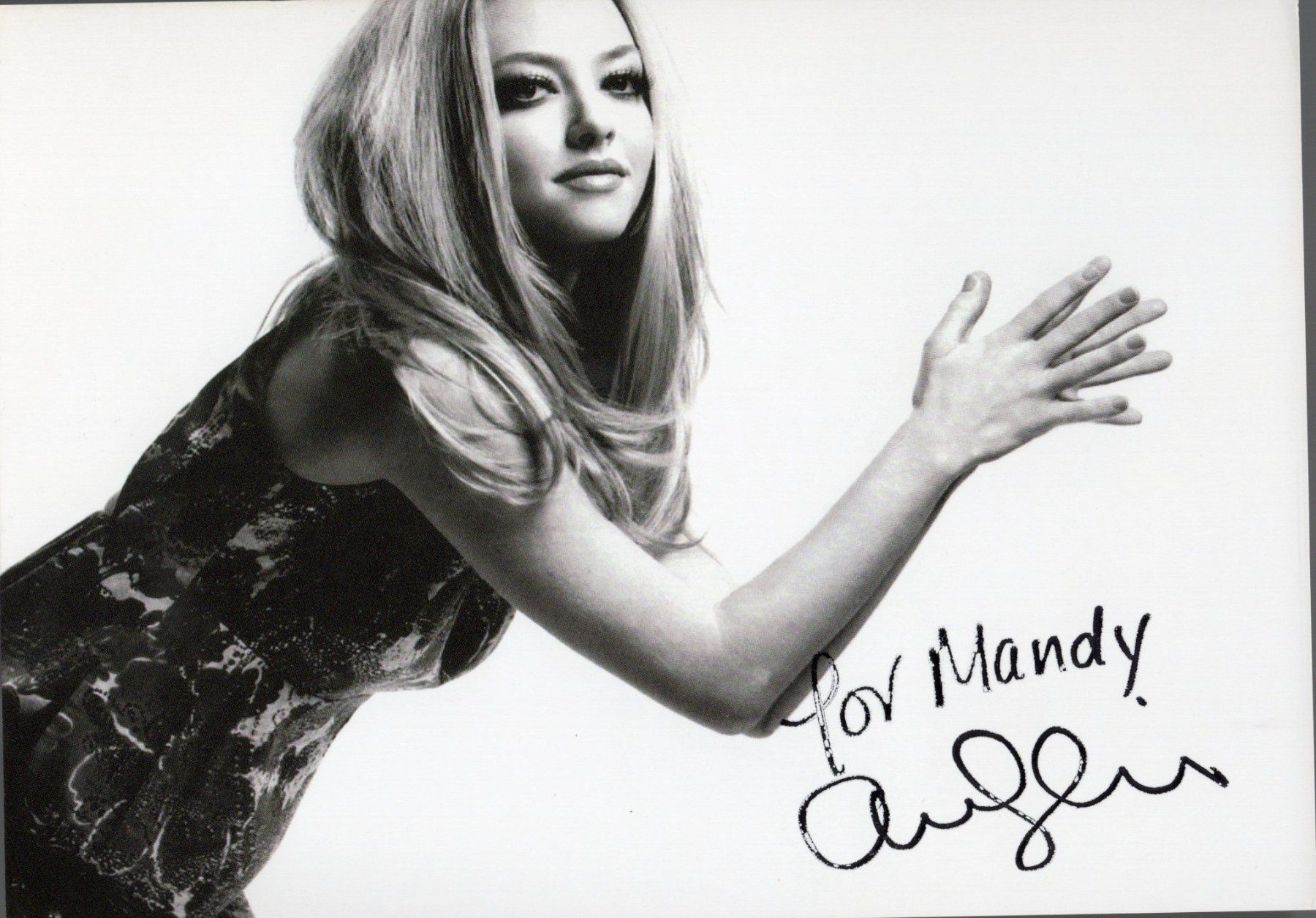 Autografi: Original Autogramm von Amanda Seyfried – Usato da Niedergösgen venduto da Adrechada