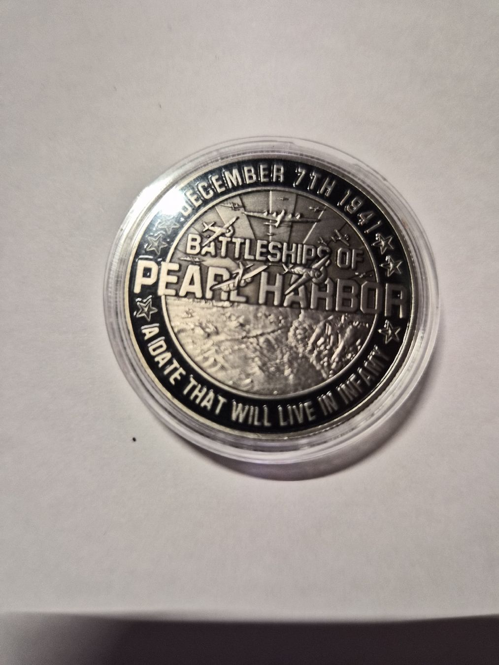 Tutti le monete: Pièce commémorative Pearl Harbor – Nuovo (secondo la descrizione) da Senèdes venduto da hen_fw8b