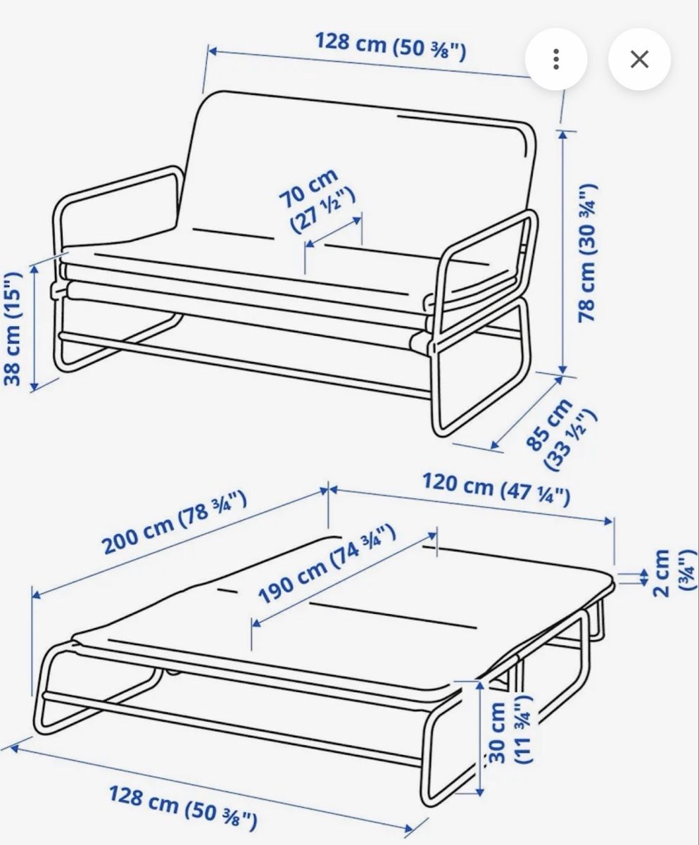 Sofas: IKEA Hammarn Bettsofa – Gebraucht aus Schöfflisdorf von pas_v6wr 1