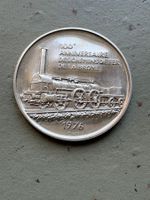 Silbermedaille 100 Jahre Chemin de fer de la Broye
