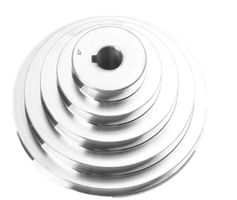 Alu-Pulley 5-stufig Keilriemenantrieb Riemenscheibe