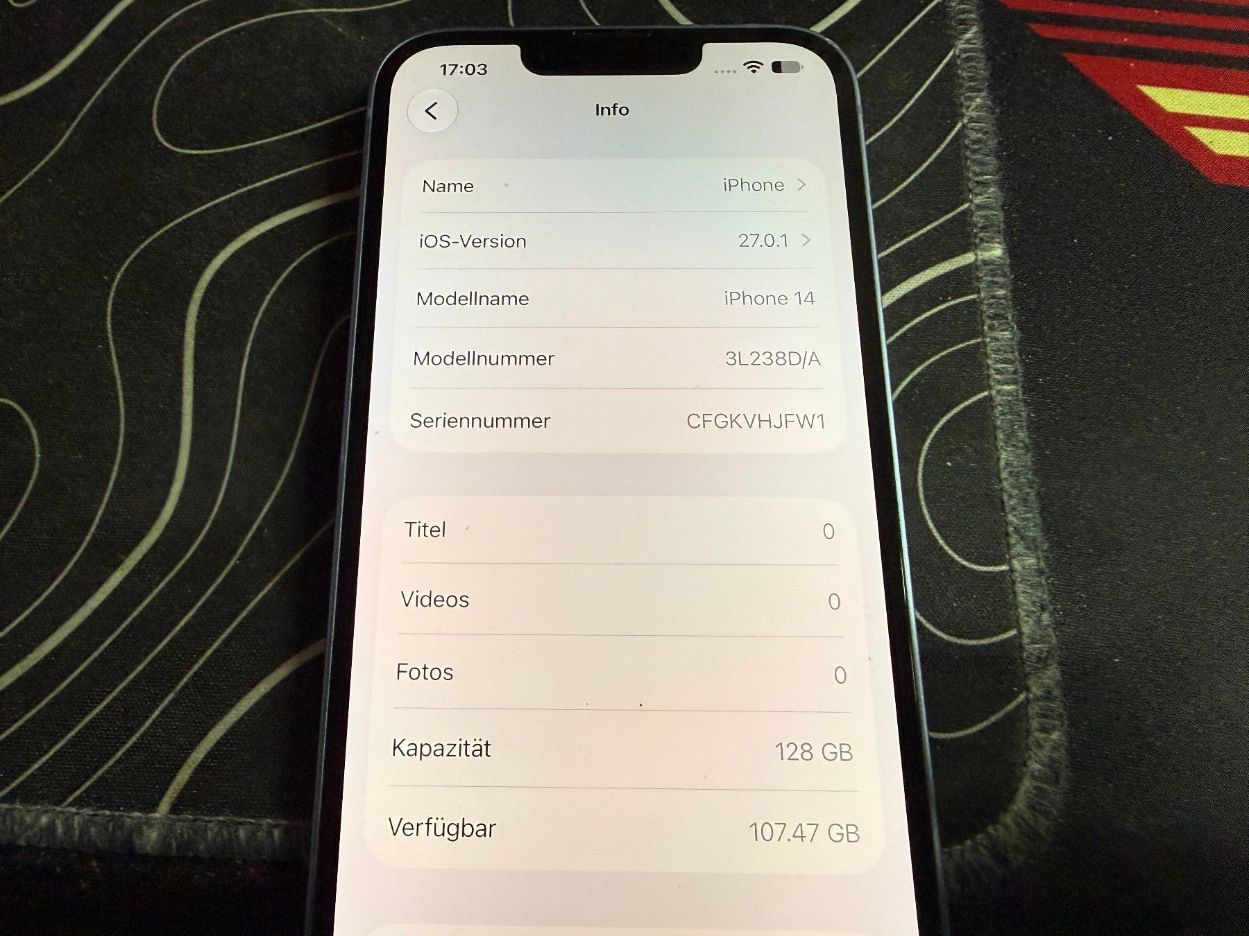 Apple Portables: Iphone 14 128Gb# – D'occasion à Au SG par bah_6f5w 5