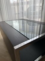Multifunktionaler Design-Chrom Salontisch/ Regal / Sideboard