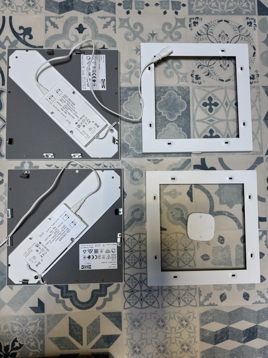 Ikea Kronleuchter & Deckenlampen: 2x IKEA FLOALT 30x30cm Lichtpaneele – Gebraucht aus Zürich von mavawie 1