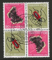 1953 : Zusammenhängende Nr. Z41/II, Ersttag, KP 200.--