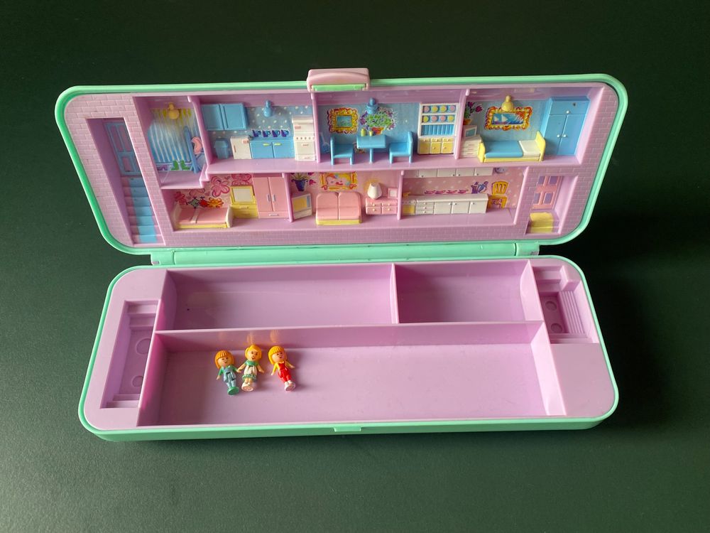Polly pocket les boucles d'oreille coquillage de Tiny Tina 1991