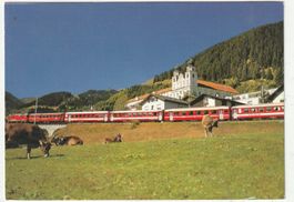 Glacier Express bei Disentis