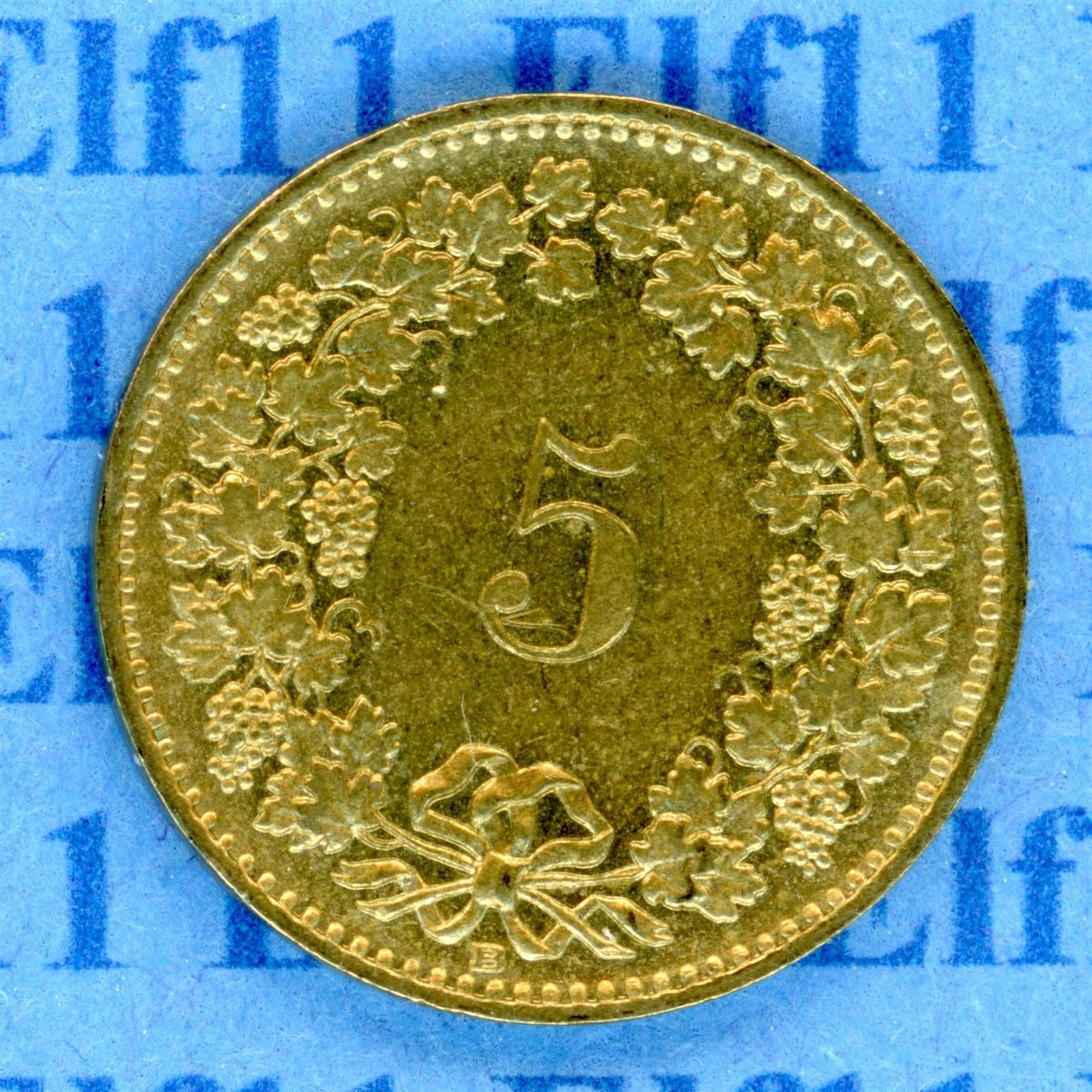 Tutti le monete: CHF___0.05 1991 vz 5 Rappen – Usato da Widnau venduto da Elf11 1