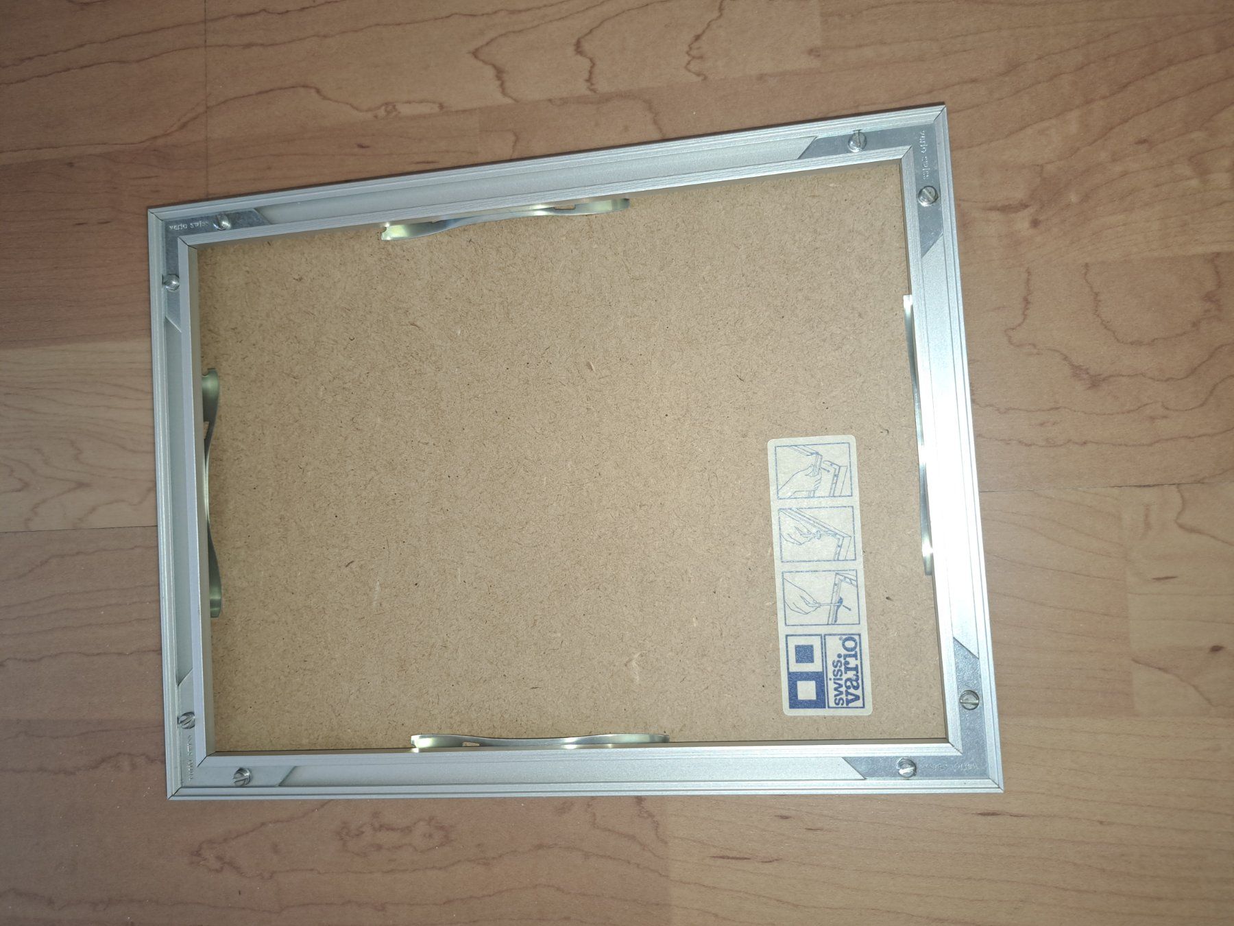 Cornici: Bilderrahmen, silbergrau mit Plexiglas – Nuovo (secondo la descrizione) da Fislisbach venduto da Pellen 1