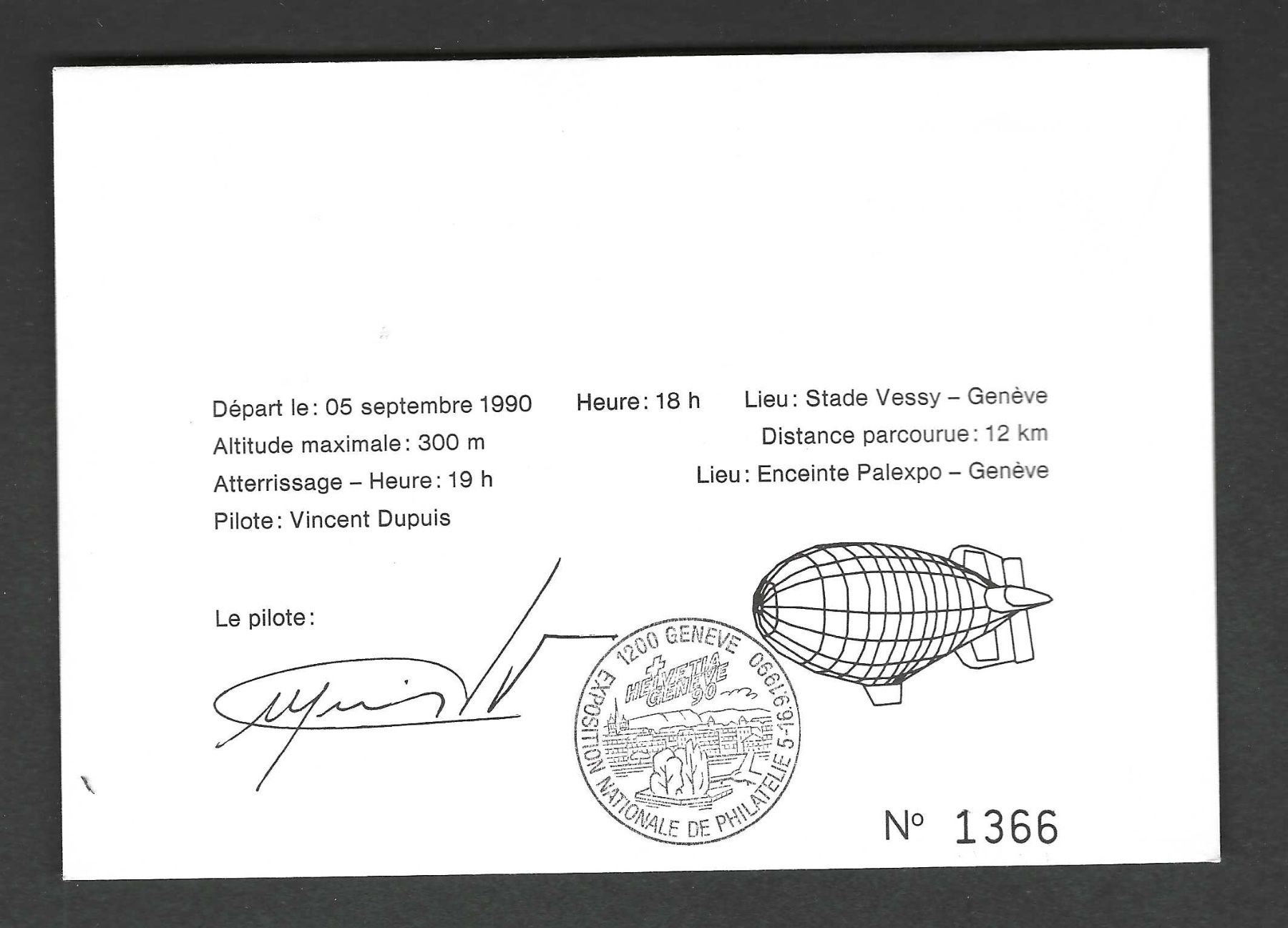 Tutti i francobolli: CH FDC Palexpo 1990 – Usato da Koblenz venduto da Markenhimmel 1