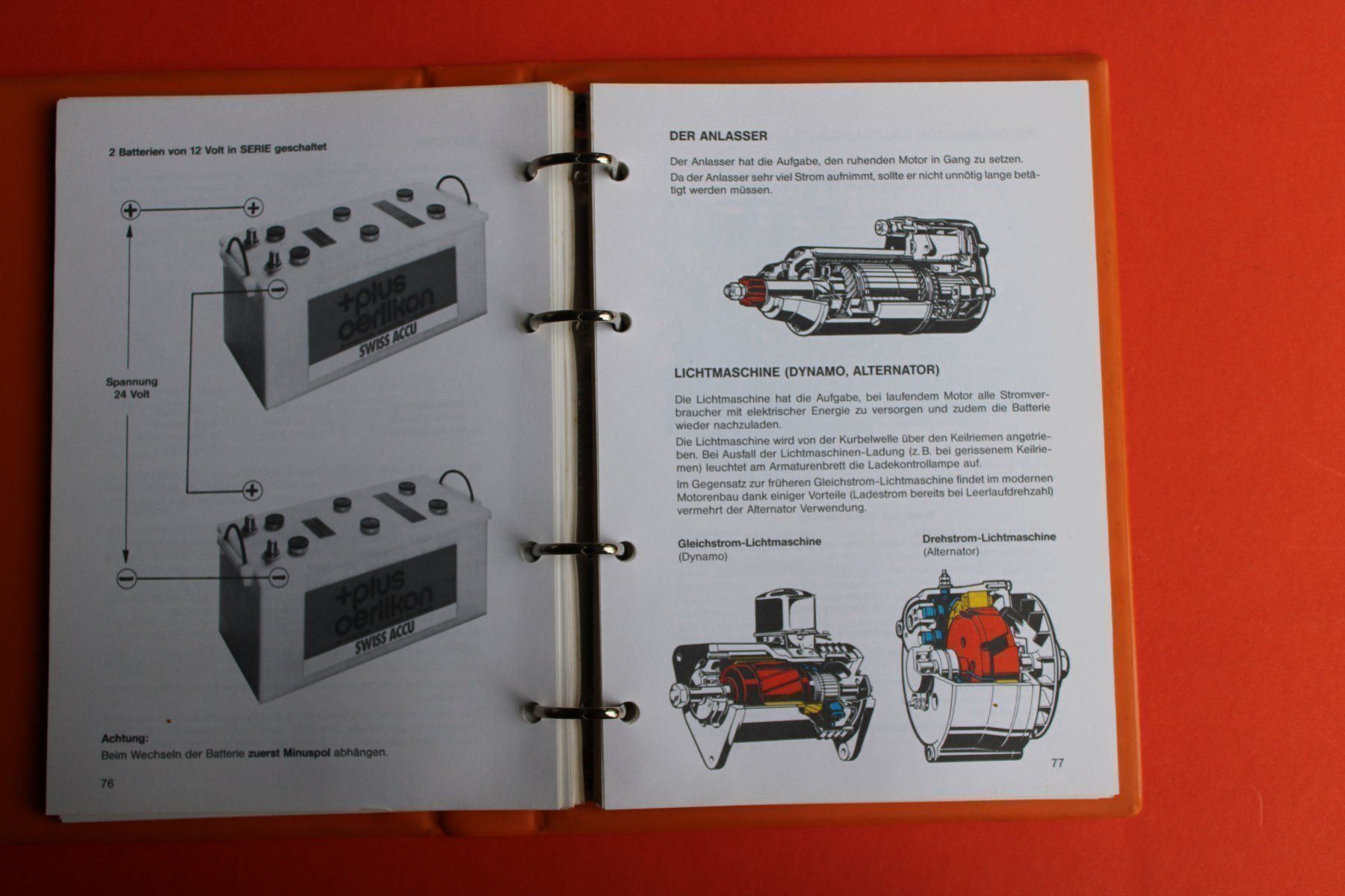 Bücher: Theorieordner Technik Berufs - Chauffeur – Gebraucht aus Wettswil von roma010 4