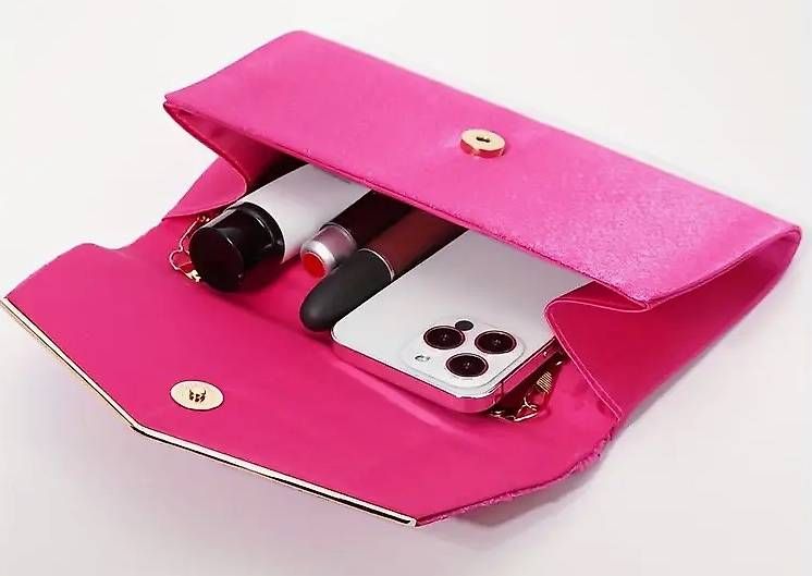 Borse da donna: Abendtasche Clutch Pink, NEU – Usato da Winterthur venduto da Rawille 1