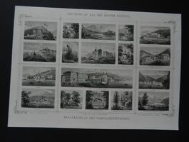 Vierwaldstättersee Souvenirblatt