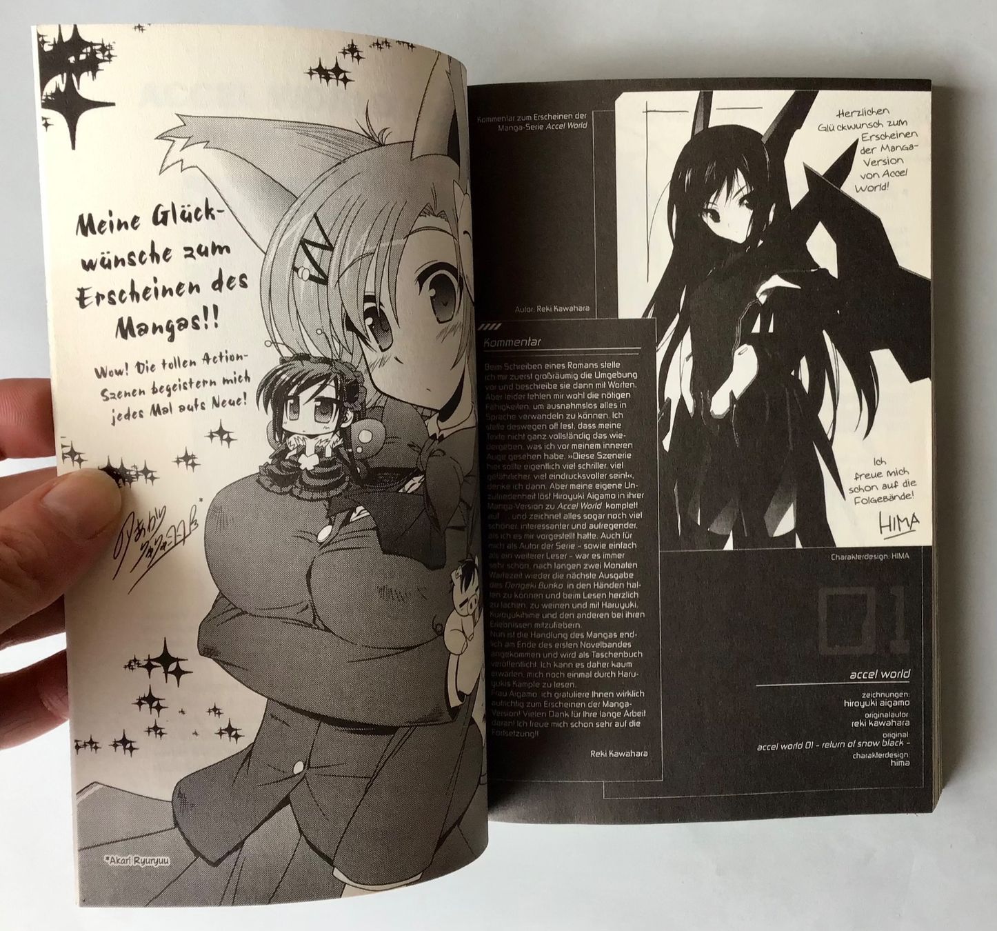 Fumetti: Manga - Comic: accel World, Band 1 – Nuovo e nell'imballaggio originale da Bubendorf venduto da Alpenheidi 4