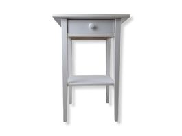 HEMNES Nachttisch weiss mit Schublade