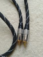 Cinch-Kabel Vergoldete Cinch Metallstecker 2,5 m