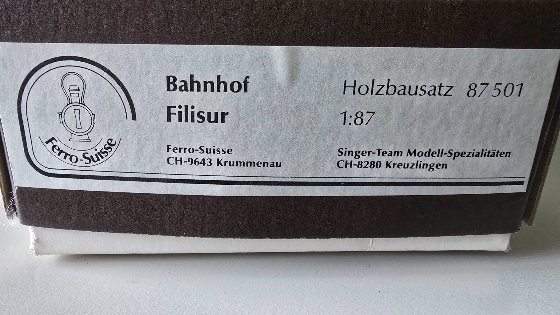 Ferro-suisse Modellini di ferrovie: Bahnhof Filisur Bausatz – Usato da Rossrüti venduto da Petweiblau 5