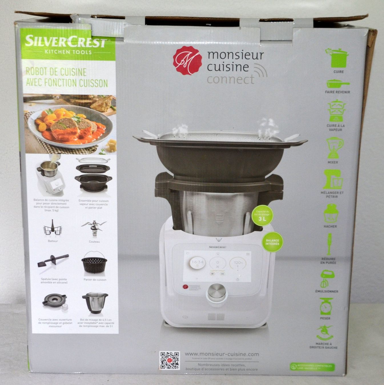 SilverCrest Elettrodomestici da cucina: Silvercrest  connect  Robot de cuisine Küchenmaschine – Nuovo e nell'imballaggio originale da Collonges venduto da arashee 3