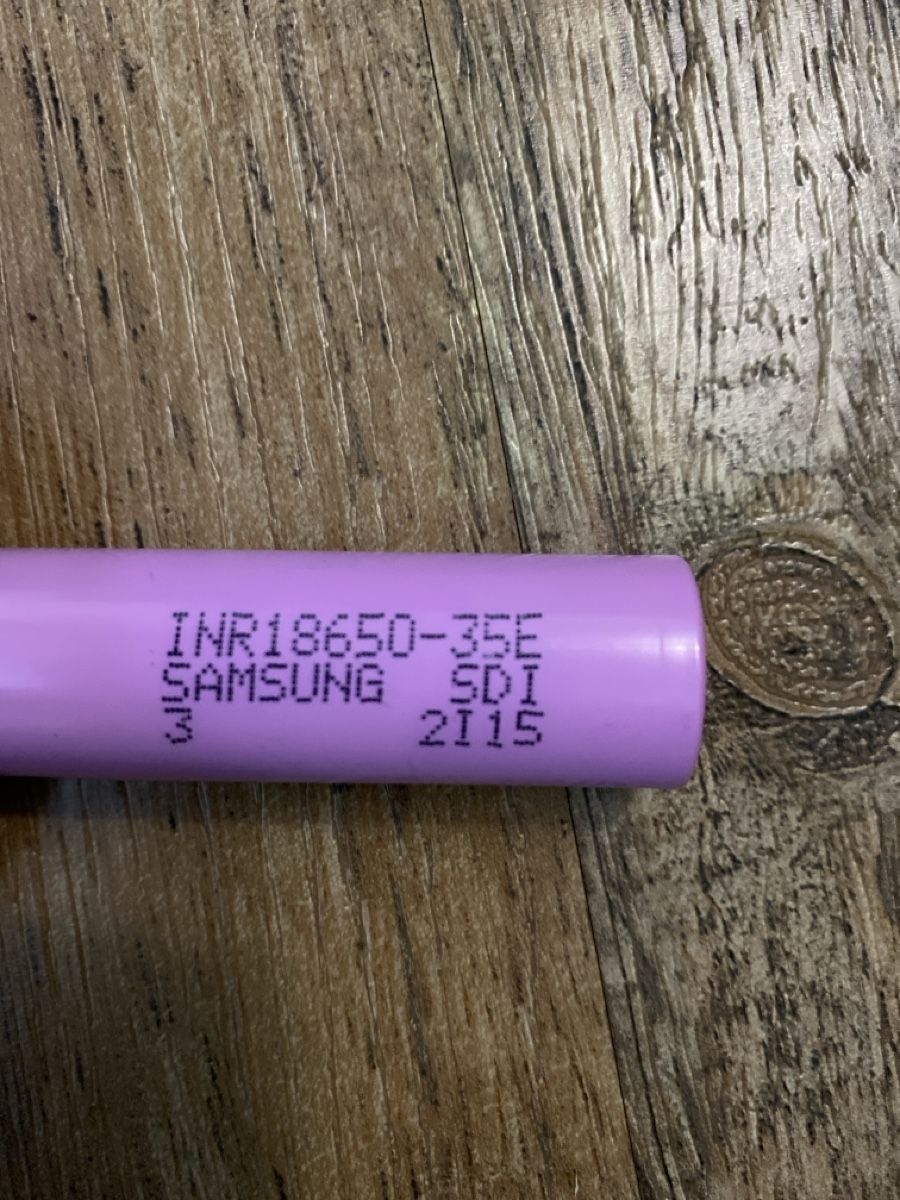 Samsung Akkus: Li-Ion Samsung SDI INR18650-35E 46 Stück – Gebraucht aus Brugg AG von nr1 1