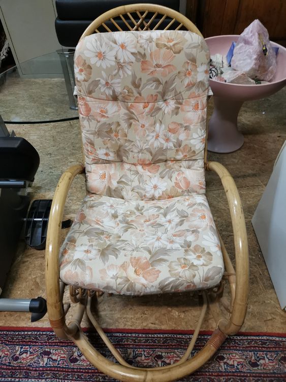 Schaukelstuhl Rattan X2 Kaufen auf Ricardo