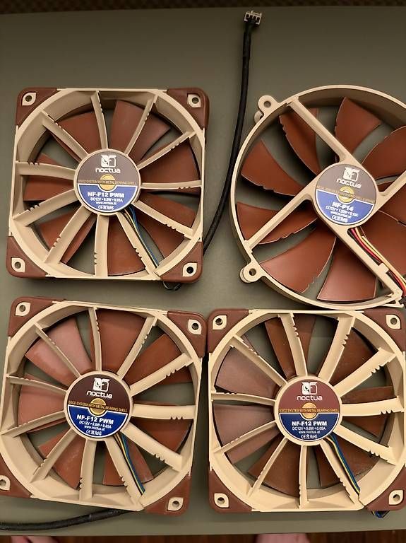 Ventilatoren: Noctua PC-Lüfter 4er-Set – Gebraucht aus Glattpark(Opfikon) von mau5hax