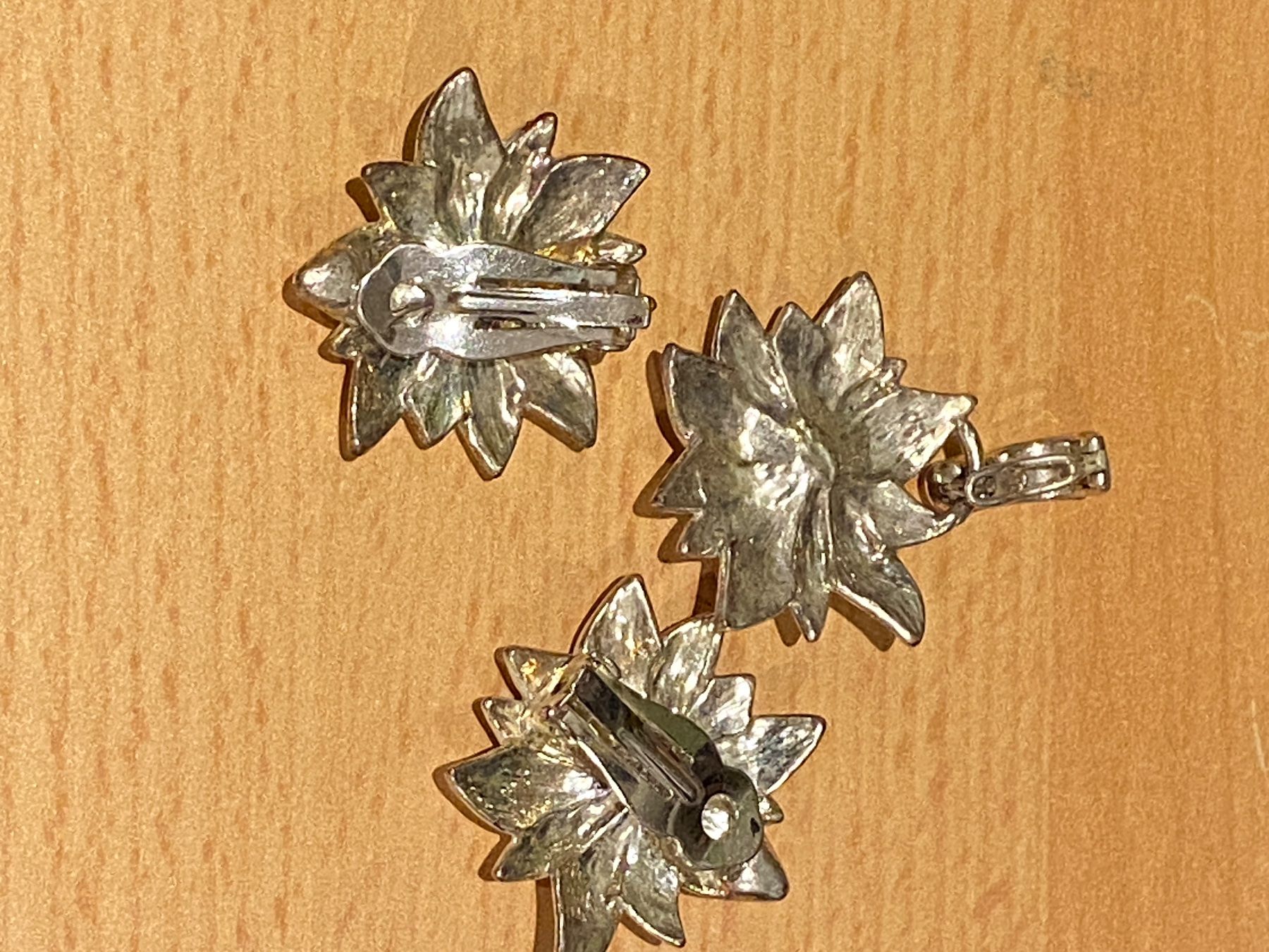 Edelweiss Orecchini pendenti & Orecchini a lobo: Edelweiss set – Usato da Liestal venduto da Goldart 1
