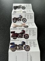 Harley Davidson Prospekt, Broschüre, Flyer von 1983
