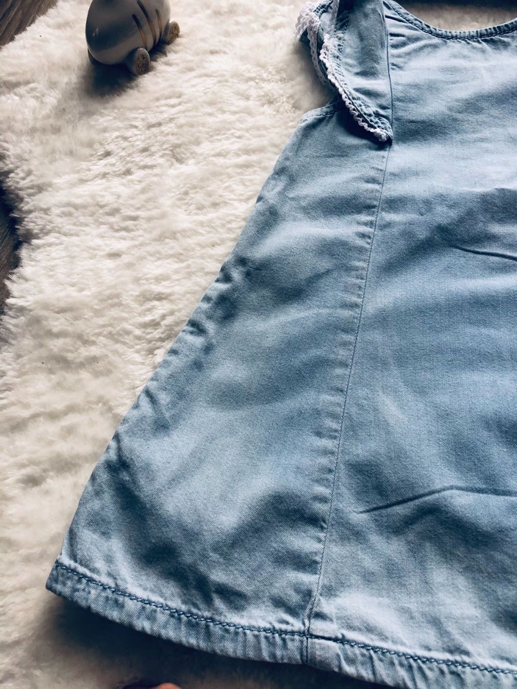 Benetton Vestiti & Gonne: Robe 3-6 mois, effets jeans, Benetton – Usato da Carouge GE venduto da Emilynette 1