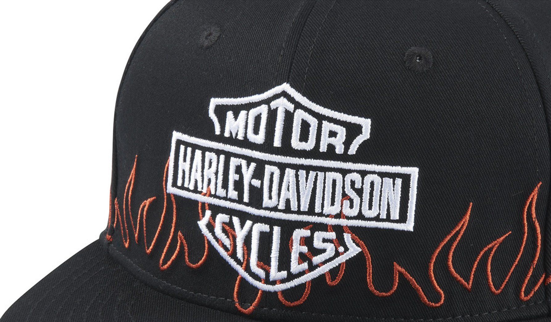 Altro in  Abbigliamento & Accessori: Harley-Davidson Buch + Flames Fitted Hat - Black Beauty – Nuovo (secondo la descrizione) da Villmergen venduto da Markus-von-Gaehwil 3