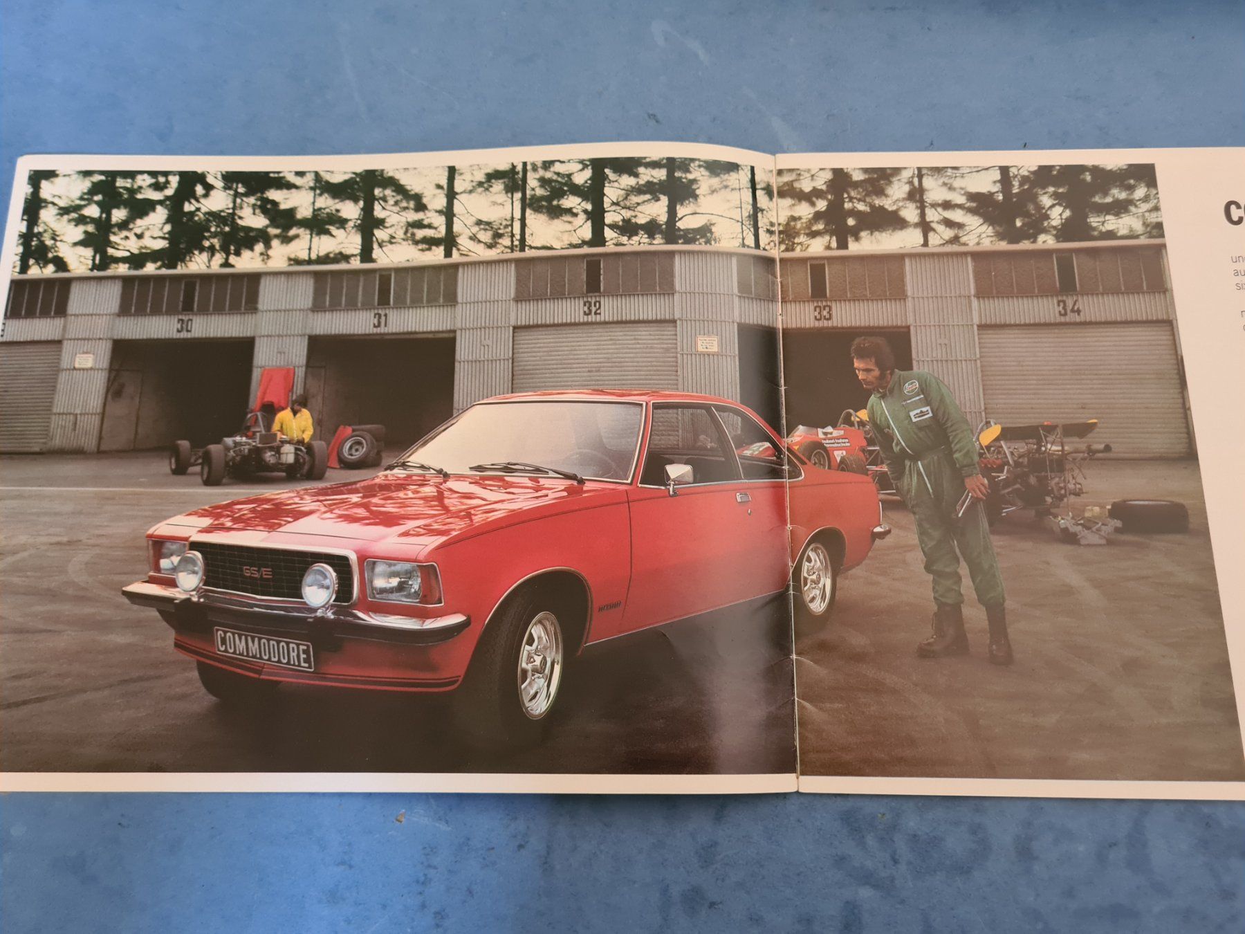 Opel Dokumente: OPEL  COMMODORE  BROCHURE  VINTAGE  COLLECTION – Gebraucht aus Bellevue von BURGOLMANIA 1