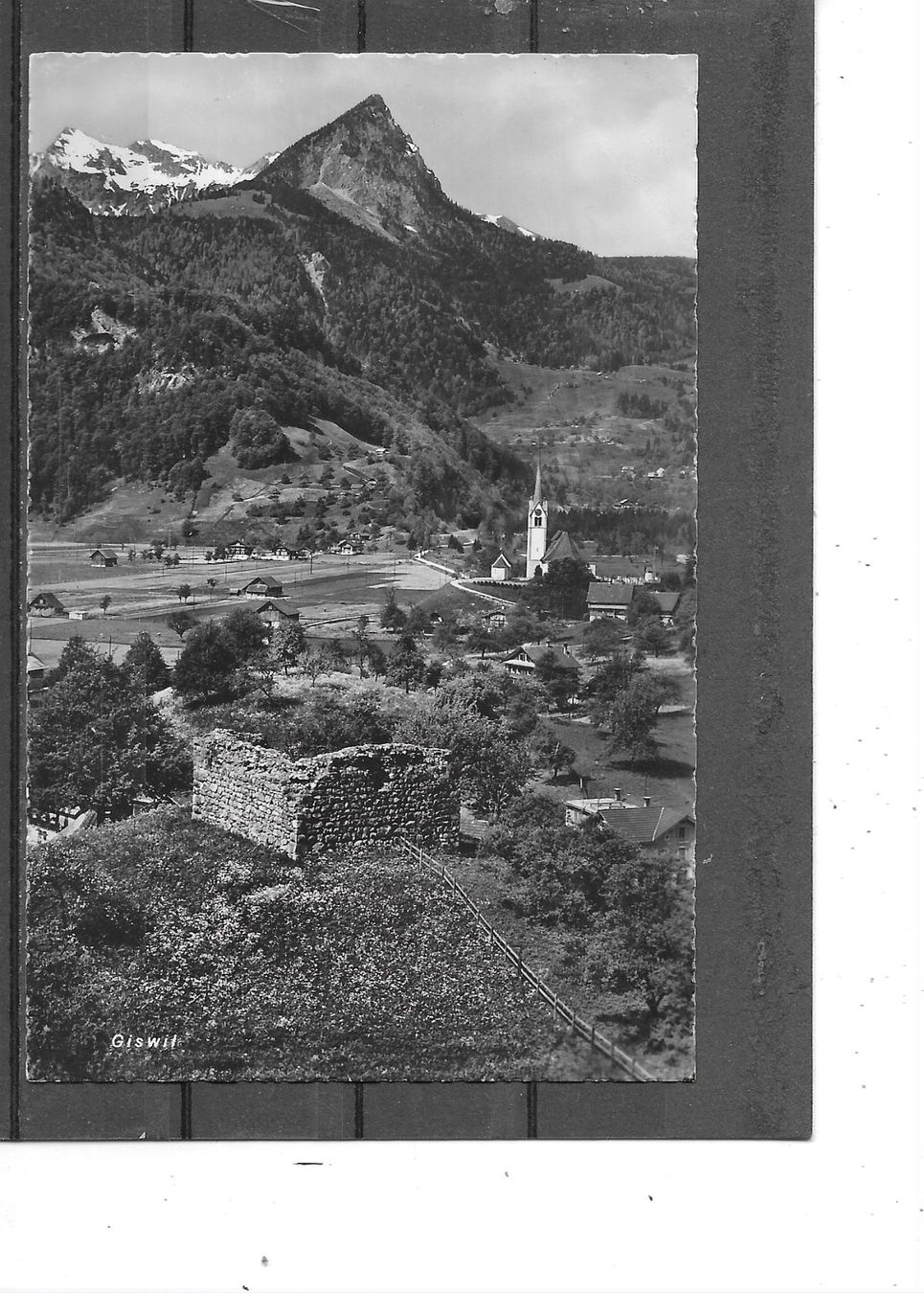 Cartoline postali: OW Giswil – Usato da Schocherswil venduto da Wilare