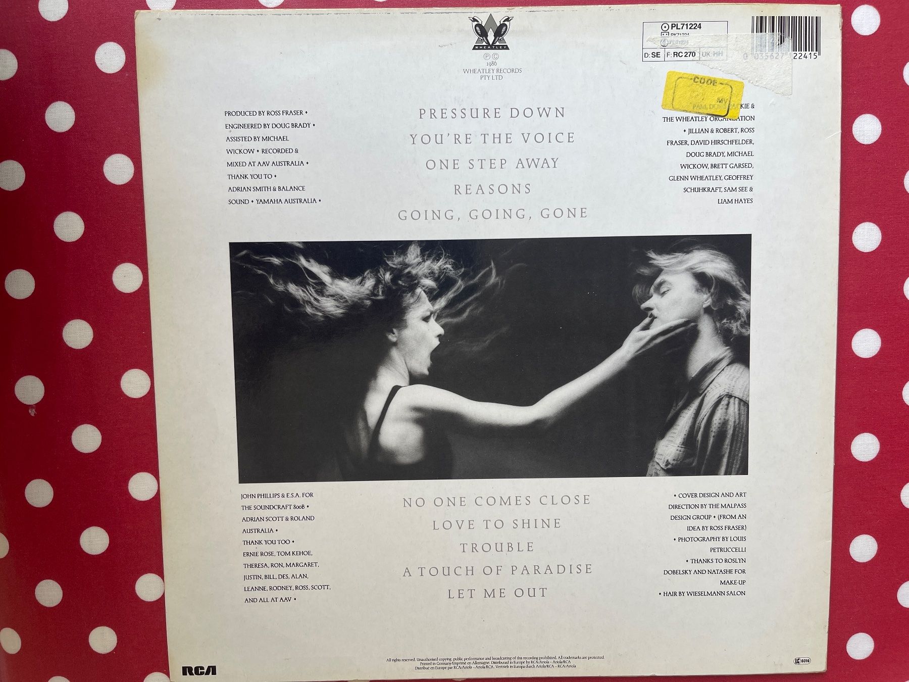 Dischi in vinile: A518/John Farnham - Whispering Jack – Usato da Frutigen venduto da Philippe_jsp 1