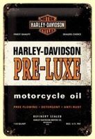 Blechschild - Harley Davidson Pre-Luxe