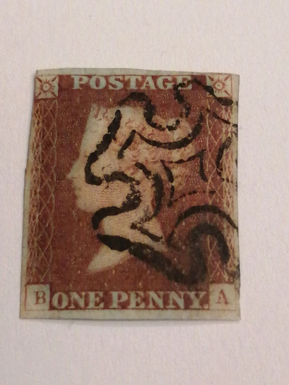 Tutti i francobolli: One Penny Red 1841, Platte 21 – Usato da Happerswil venduto da tschergi