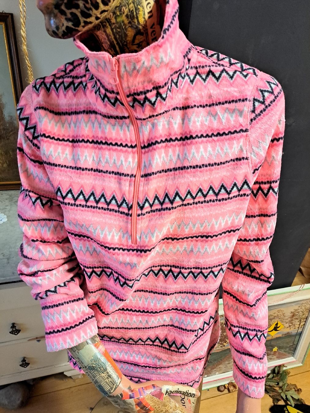 Pullover & Sweatshirts: Troyer Halfzip M 38 EXERTEK Neon Fleece Midlayer Pulli – Gebraucht aus Mollis von Fauchi99