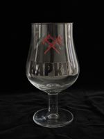 Bicchiere birra, Bierglas Hapkin da collezione, raro da 5dl