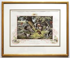 TOP Fuchsjagd Henry Lea London Rarität Fuchs Jagd antik