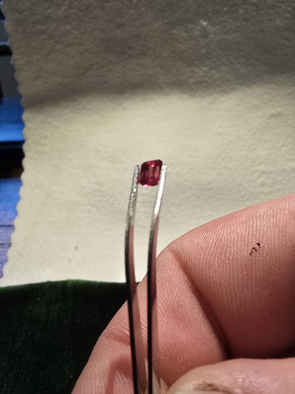 Pietre preziose: rubis mozambique 0.455ct taille emeraude – Usato da Carouge GE venduto da fra_sq8s 2