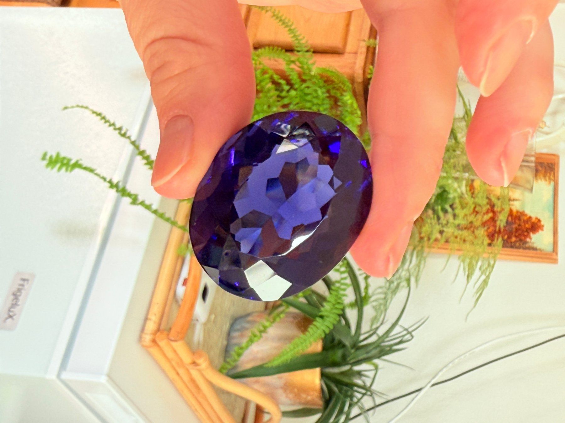 Pietre preziose: Certified Gemstone 131.70 Ct – Nuovo e nell'imballaggio originale da Genève venduto da AWWA 4
