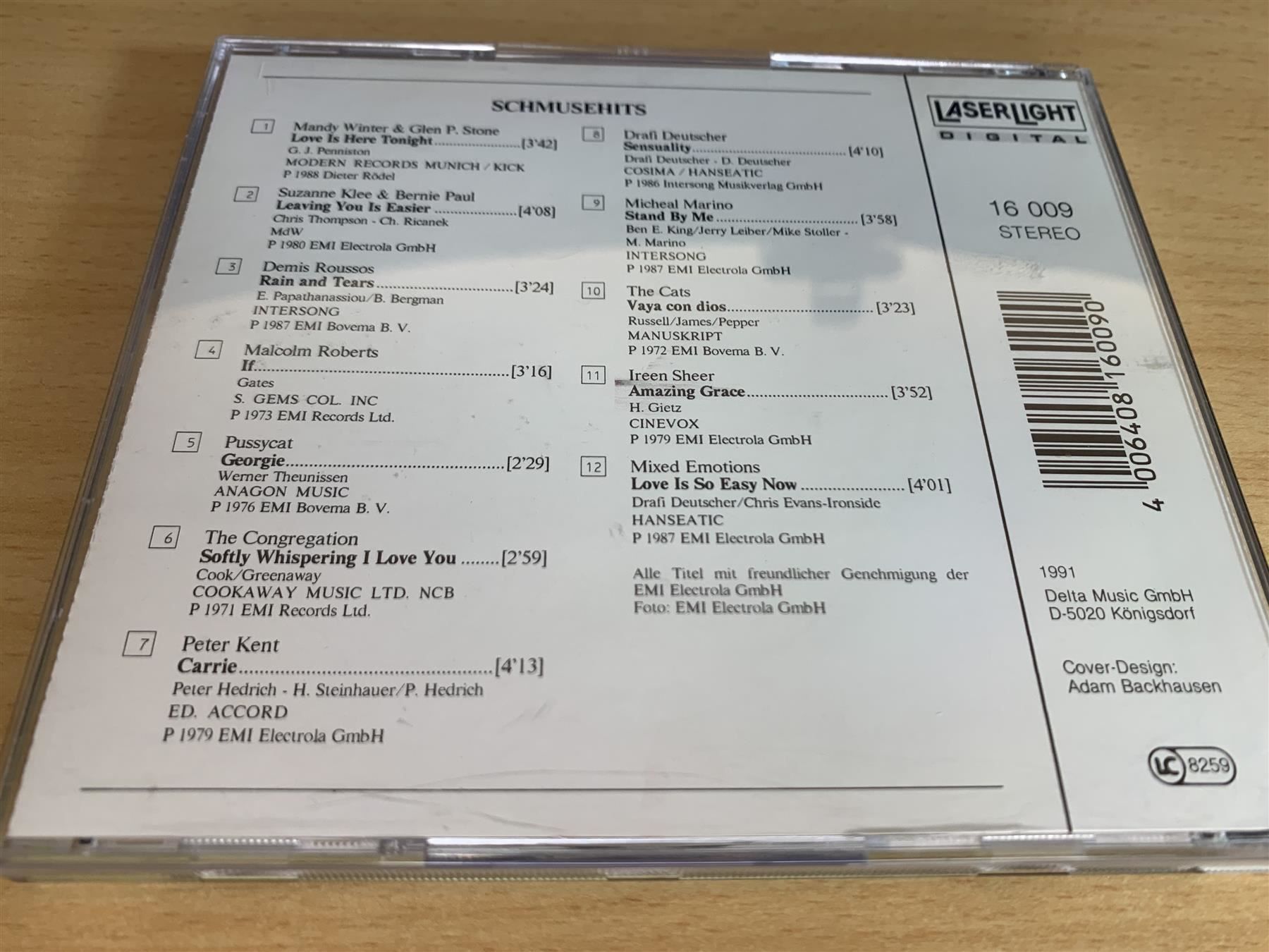 CD: Various – Schmusehits – Usato da Rikon im Tösstal venduto da Alpenmutz 1