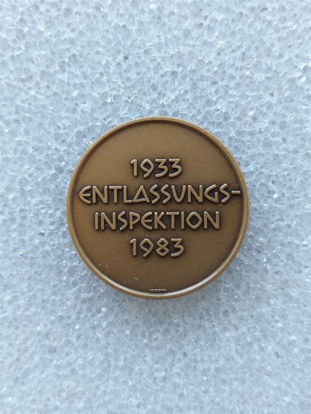 Medaglie: Medaille Entlassungsinspektion 1983 – Usato da Bauma venduto da SwissMilitaria 1