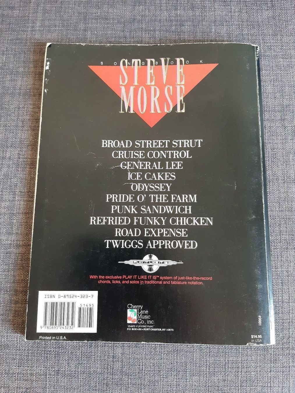 Libri: RAR! Steve Morse Songbook – Usato da Basel venduto da odradek 1