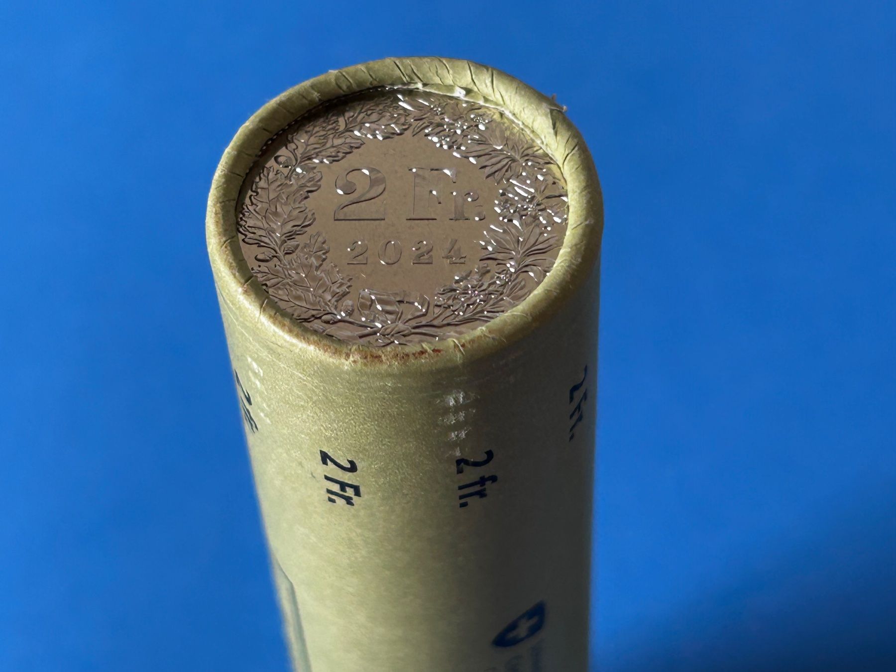 Tutti le monete: 2 Francs / Franken 2024 UNC from coin roll – Nuovo (secondo la descrizione) da Corcelles NE venduto da AJKader 3